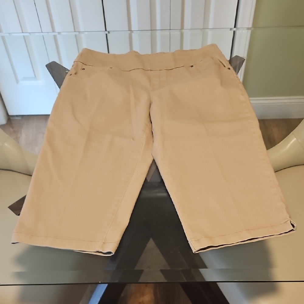 Time and Tru Beige Capri Pants